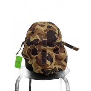 Vintage Columbia Camouflage Patterned Puffer Detachable Replacement HOOD ONLY